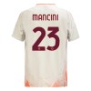 Maglia ufficiale AS Roma Mancini 23 Trasferta 2024-25 per Uomo